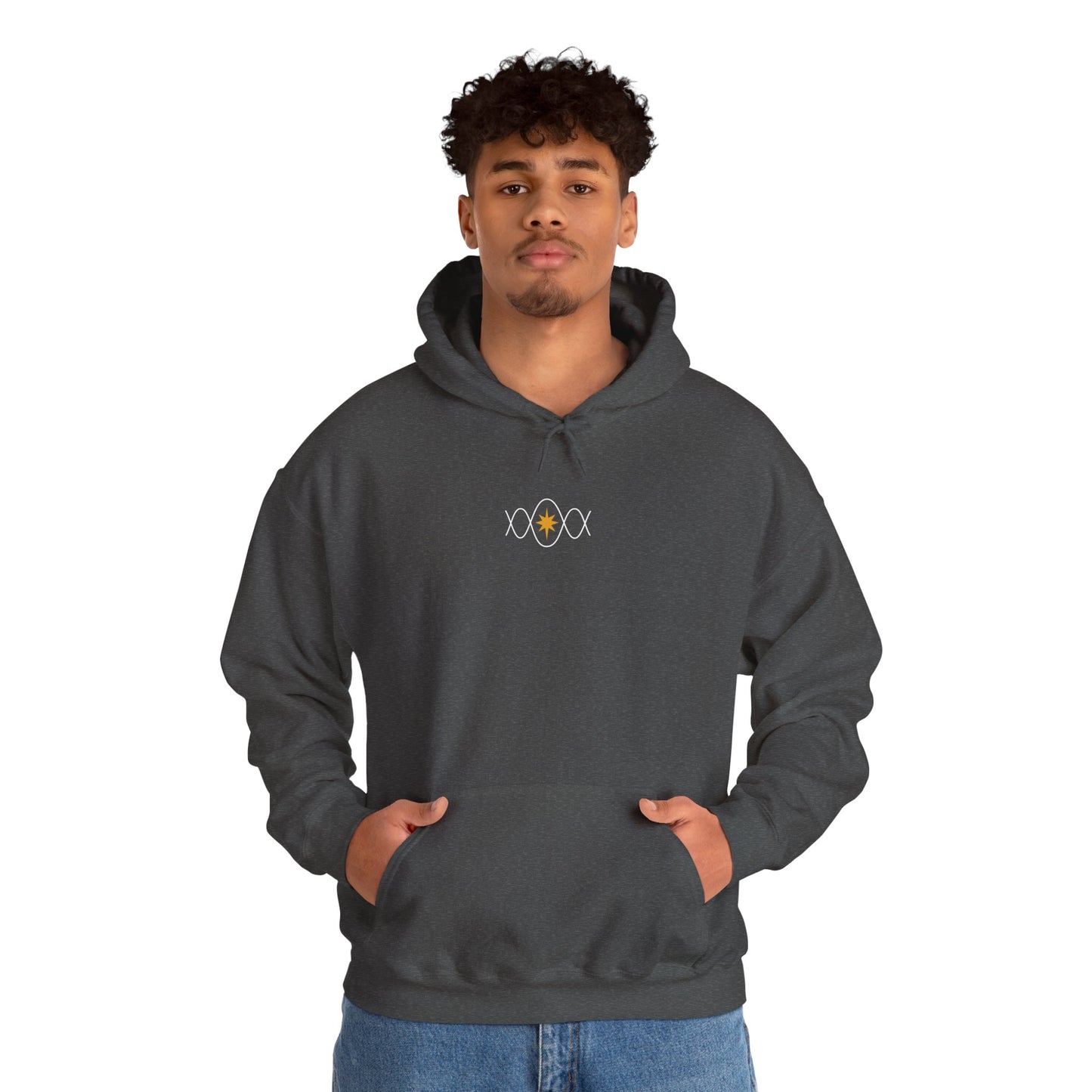 Gold Star Dual Logo Hoodie