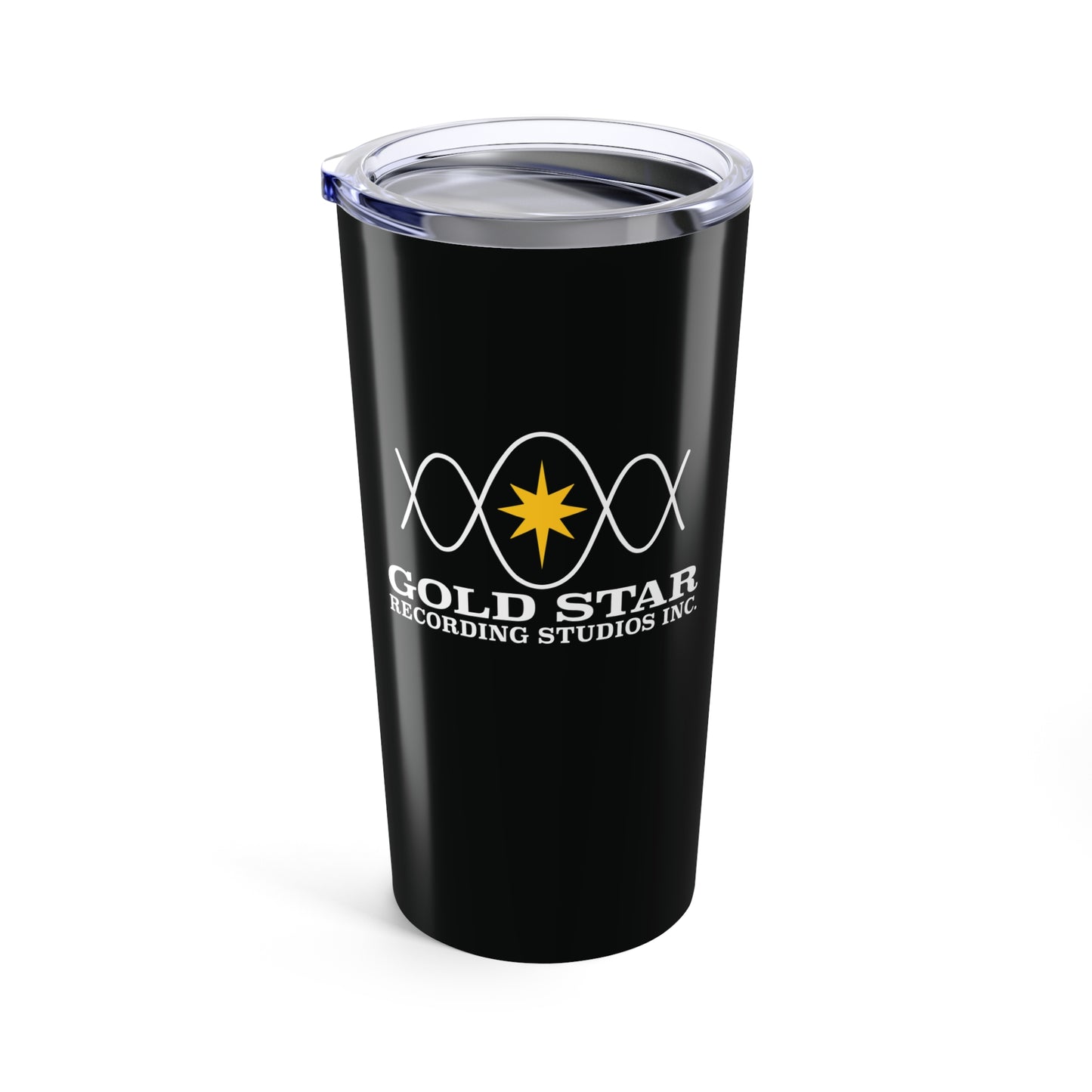 Sine Logo 20oz Black Stainless Steel Tumbler