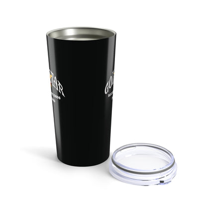 Arch Logo 20oz Black Stainless Steel Tumbler