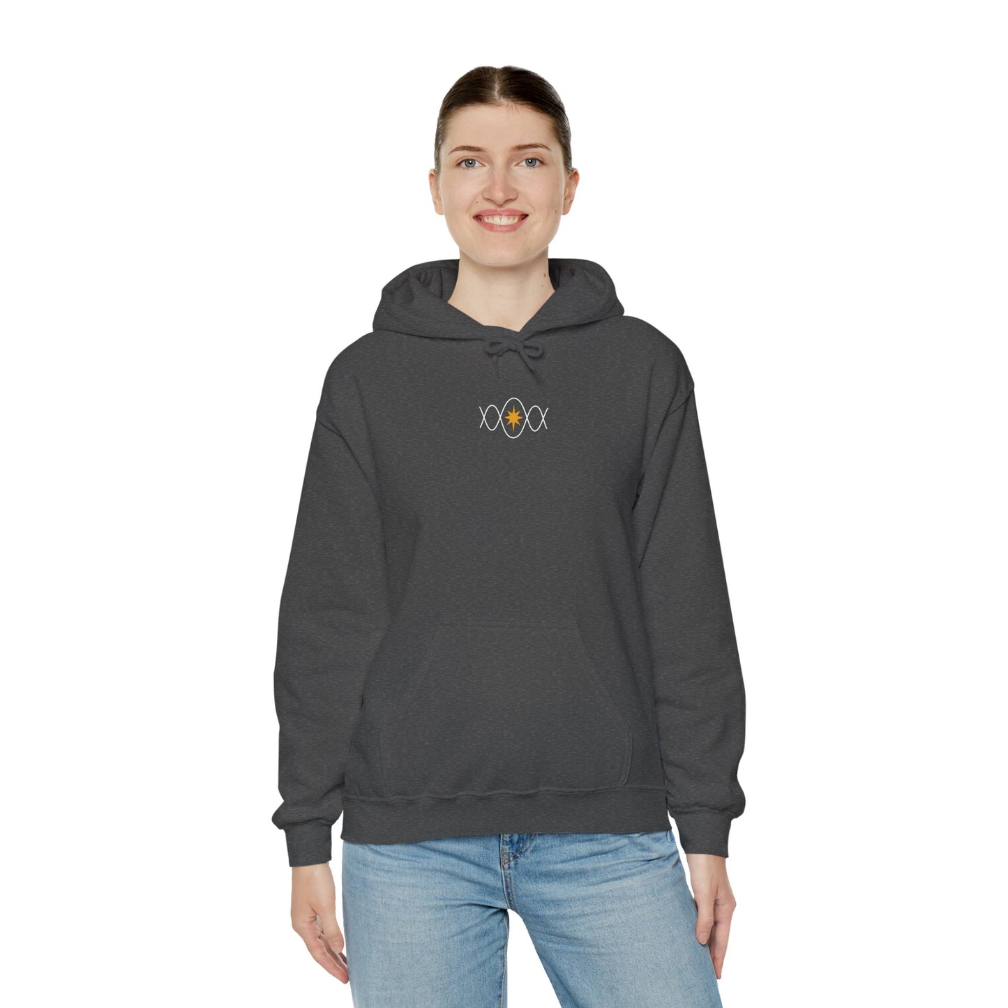 Gold Star Dual Logo Hoodie
