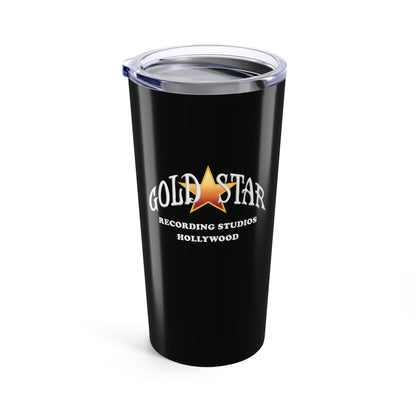 Arch Logo 20oz Black Stainless Steel Tumbler