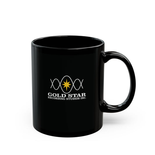 Sine Logo Black Coffee Mug