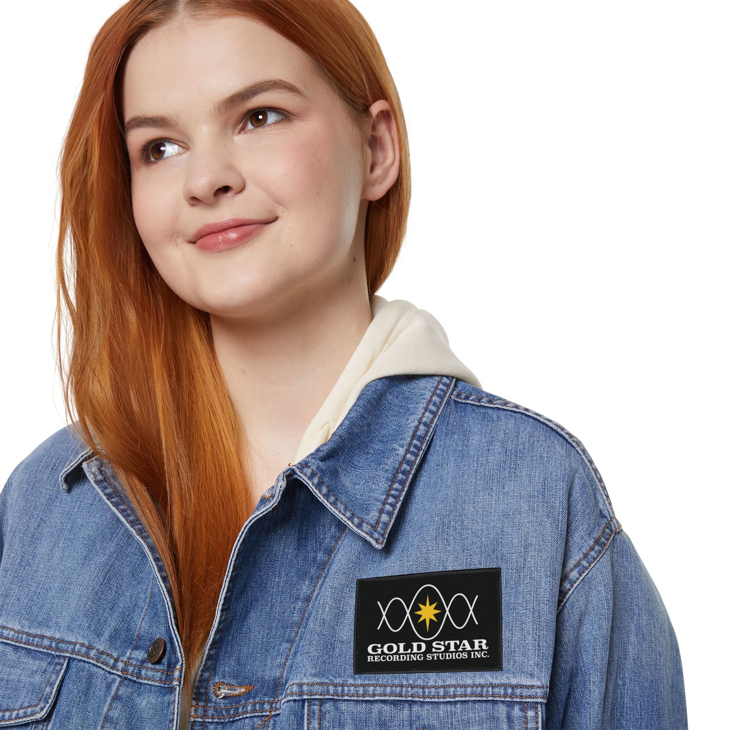 Sine Wave Iron-On Patch